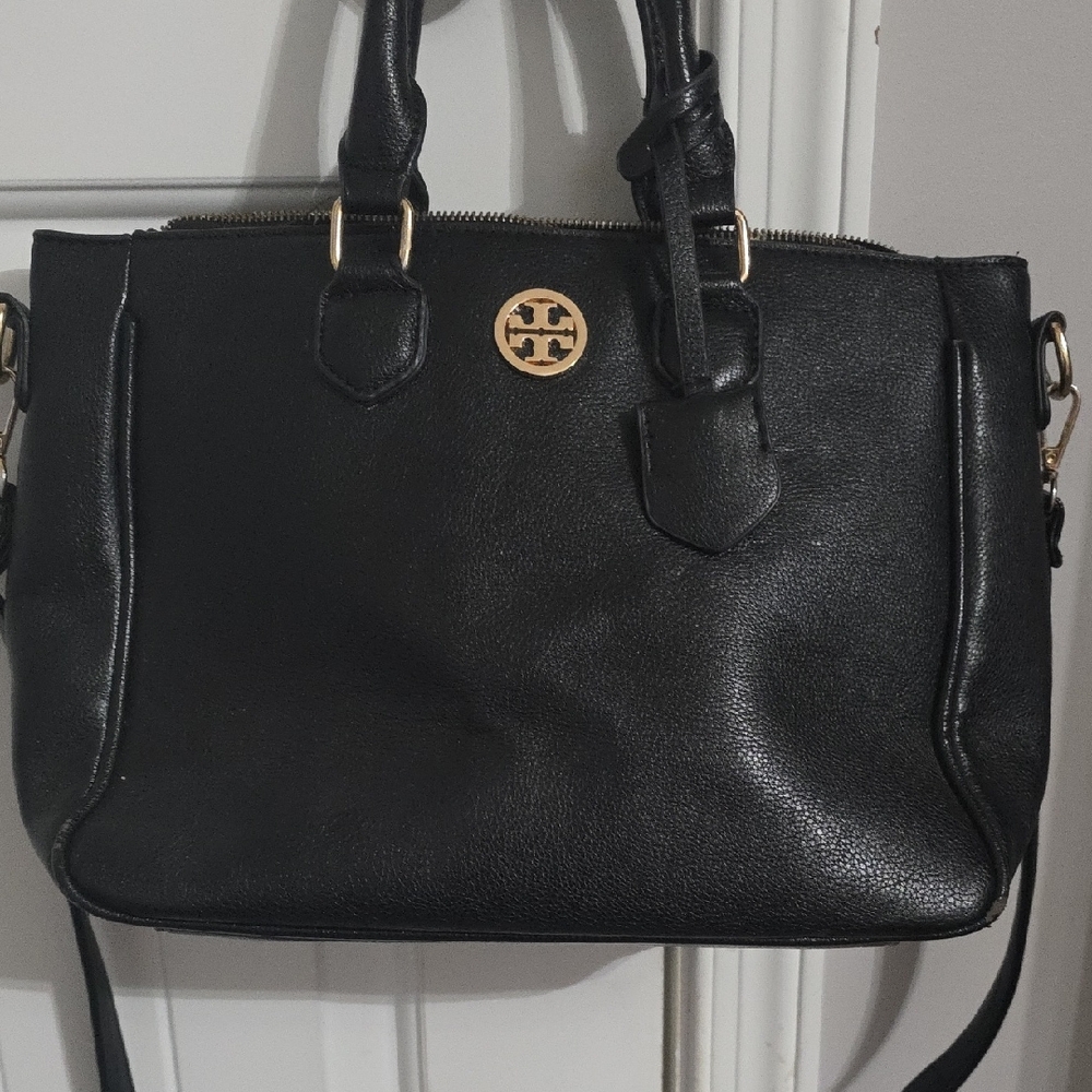 Tory Burch Black Leather Handbag